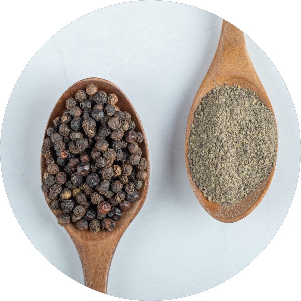 Bulk Organic Black Pepper Powder Supplier In India - Grenera Nutrients