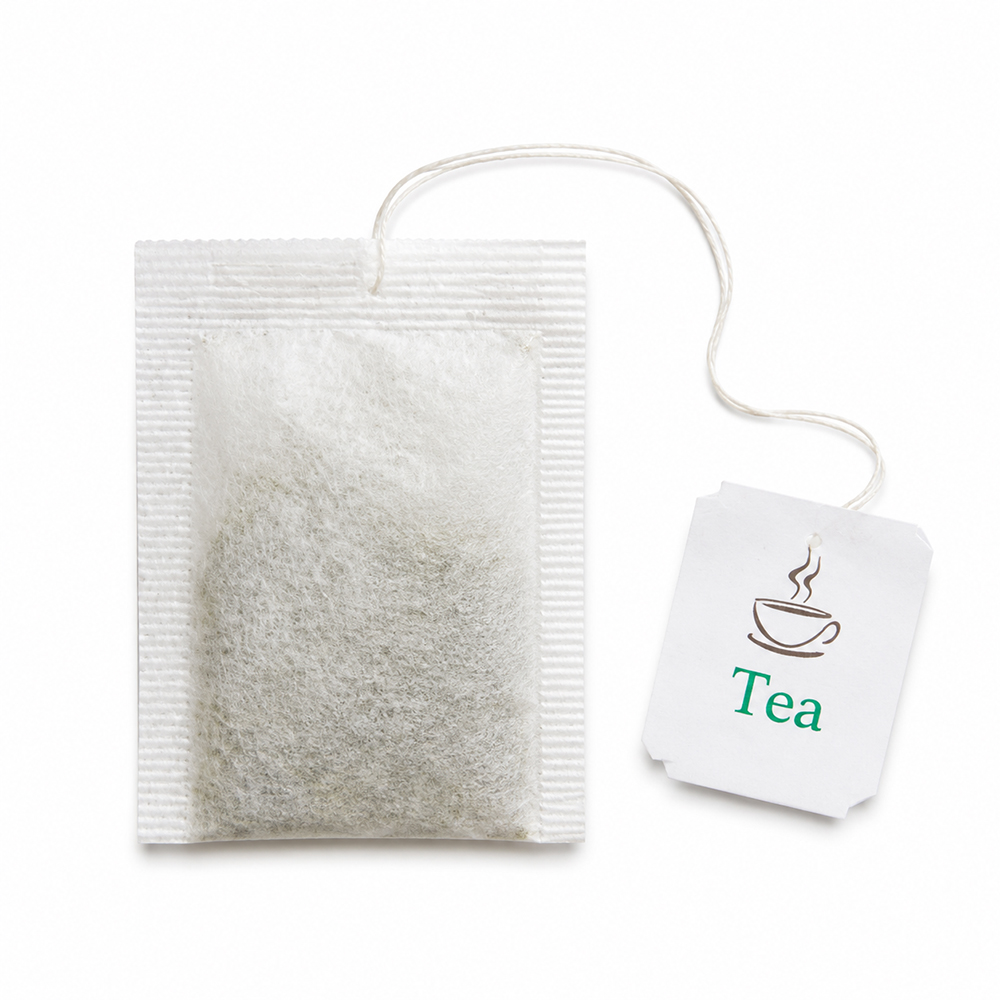 11 Tea bag with tea logo